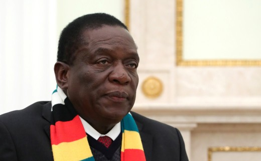 President Emmerson Mnangagwa, Zimbabwe